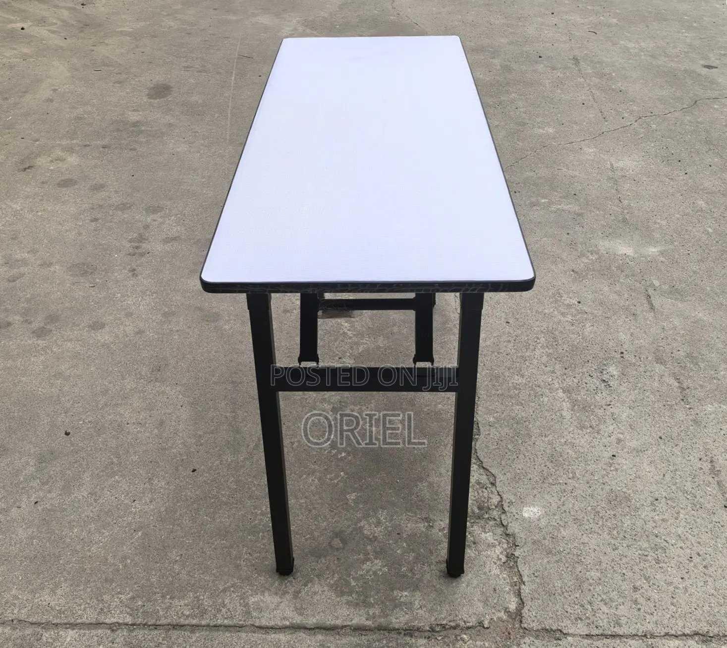 Office Foldable Table :150CM White Foldable Office Table