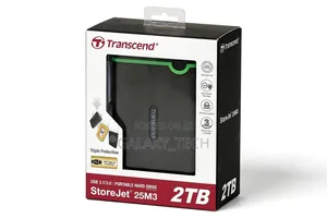 Transcend StoreJet 25M3 2TB Portable External Hard Drive