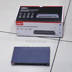 10 Port Dahua Poe Switch Managed