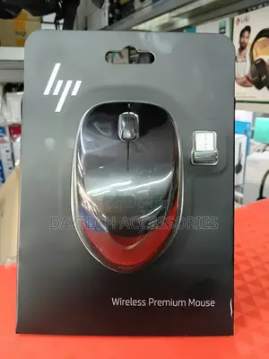 HP Wireless Mouse Premium - Receiver USB Black (1JR31AA)
