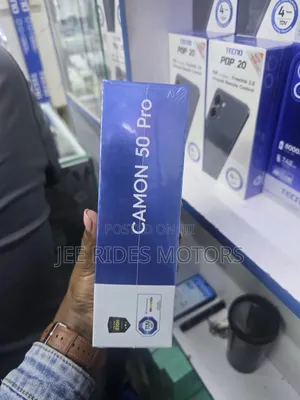 New Tecno Camon 50 256 GB Black