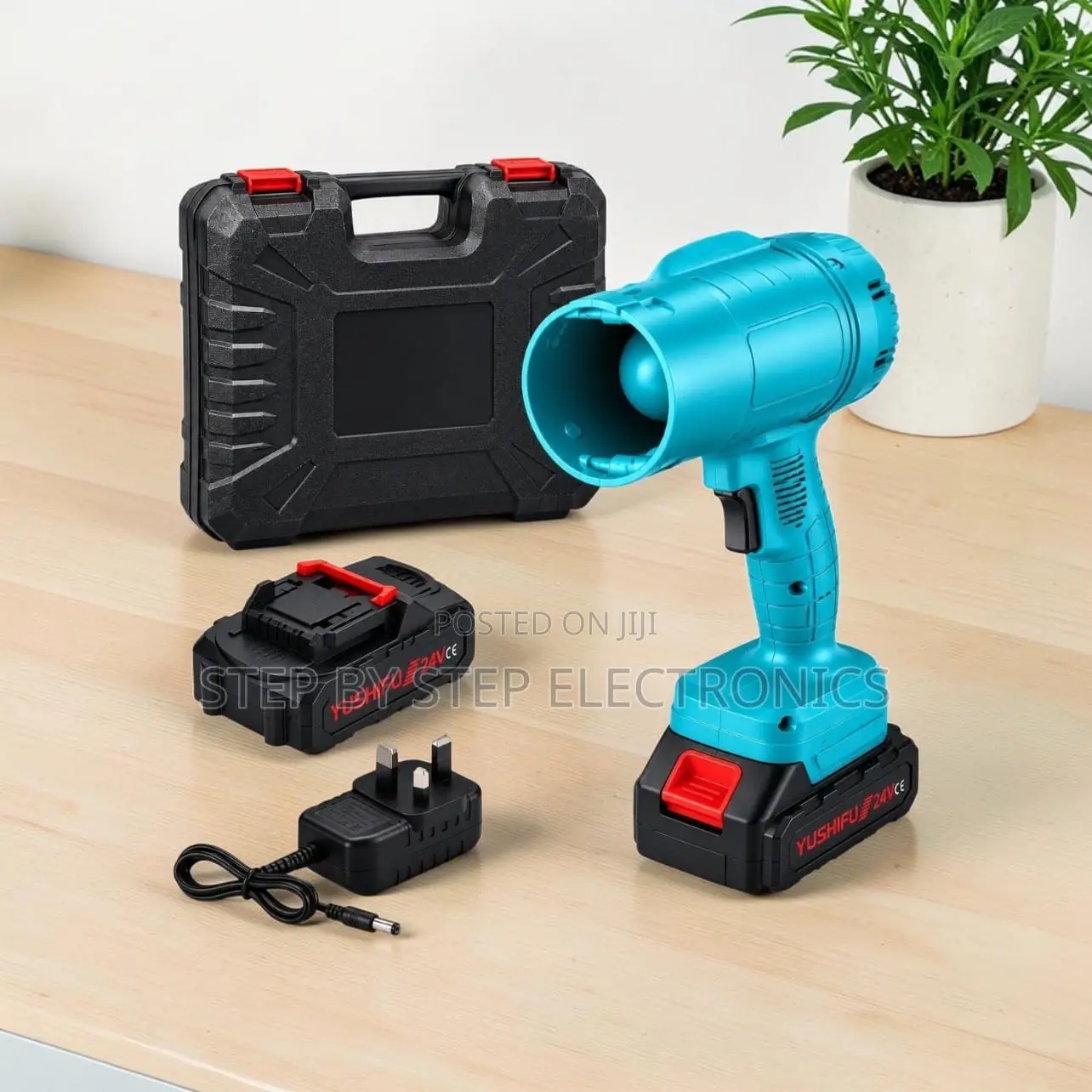 Fast Cleaning Lightweight 24V Cordless Rechargeable Air Blower