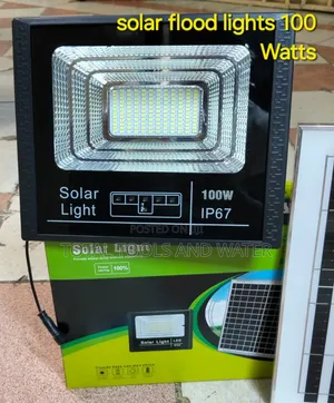 Security Solar Flood Lights 100 Watts 2 Years Warranty