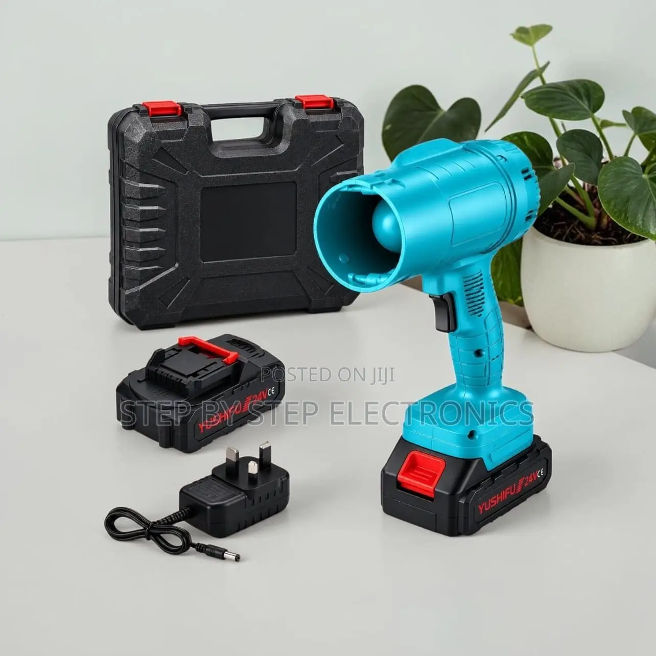 Office Cleaning 24V Cordless Rechargeable Air Blower