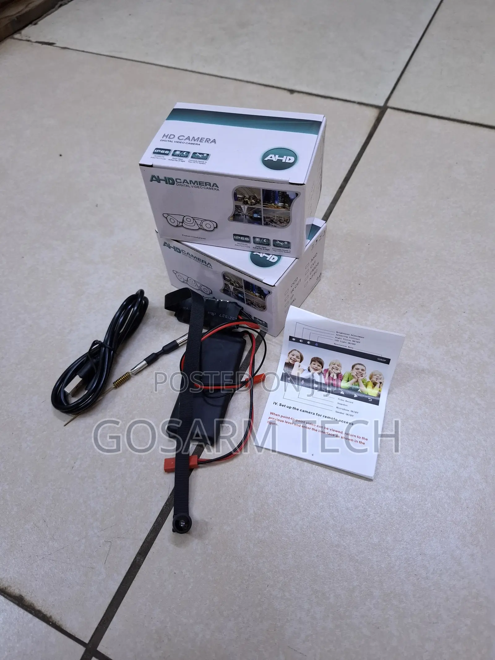 Mini WiFi Surveillance Camera – HD Video Recording Hidden Camera