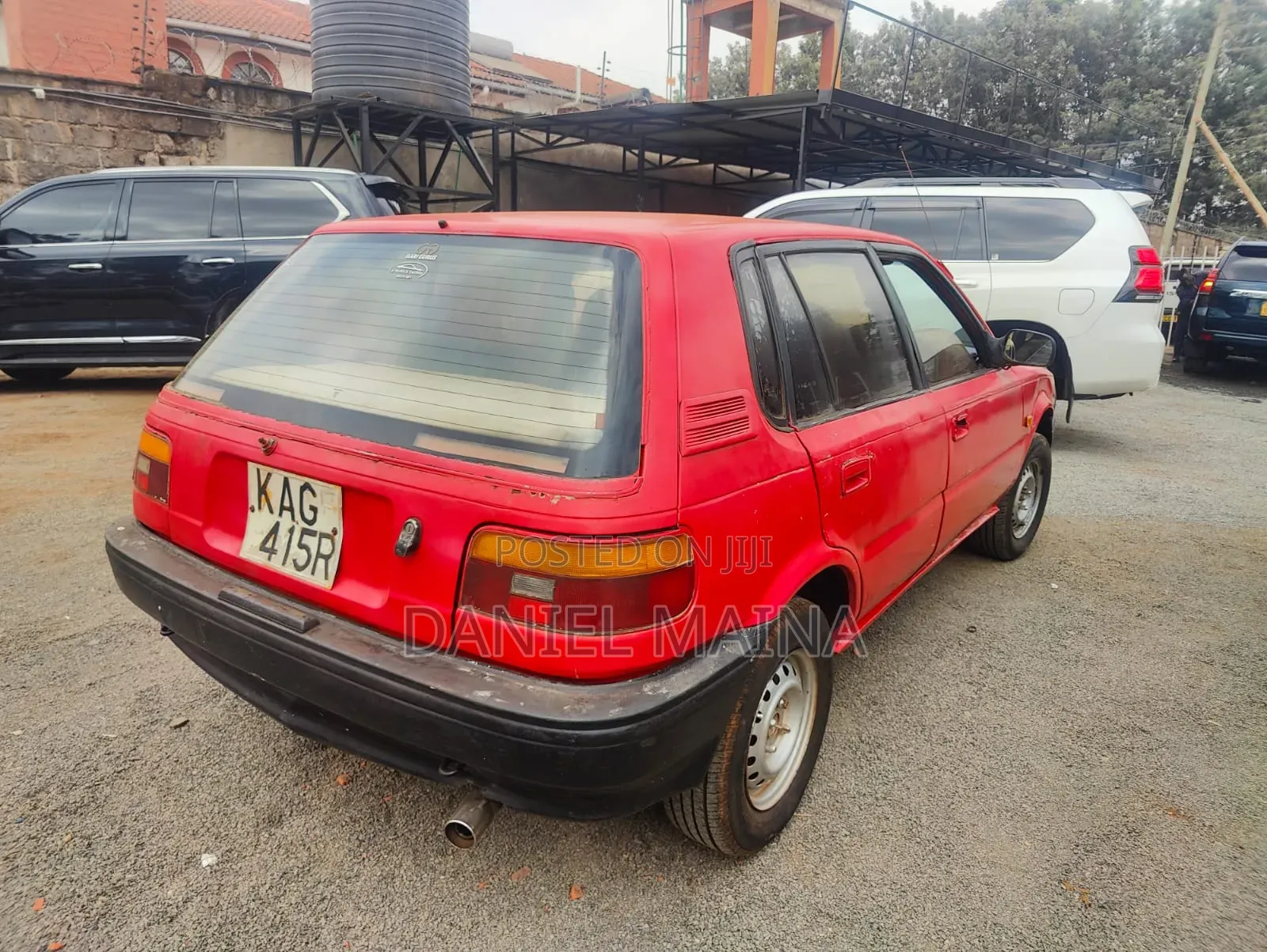 Toyota Starlet 1997 Red