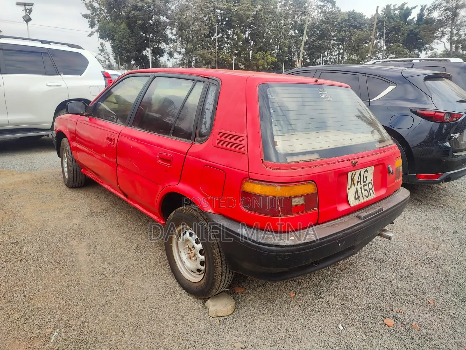 Toyota Starlet 1997 Red
