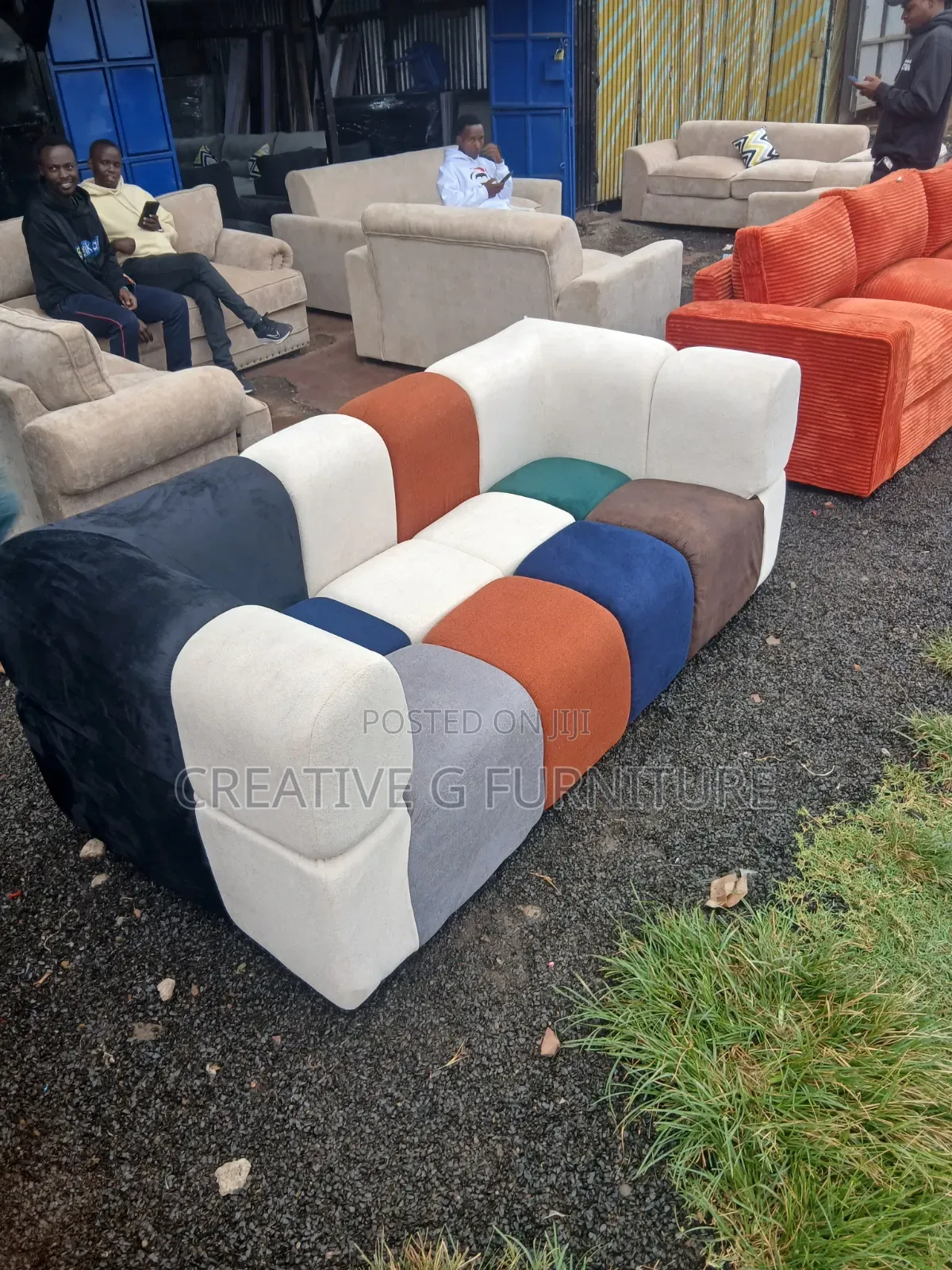 Blended Colours 3 Seater Sofa