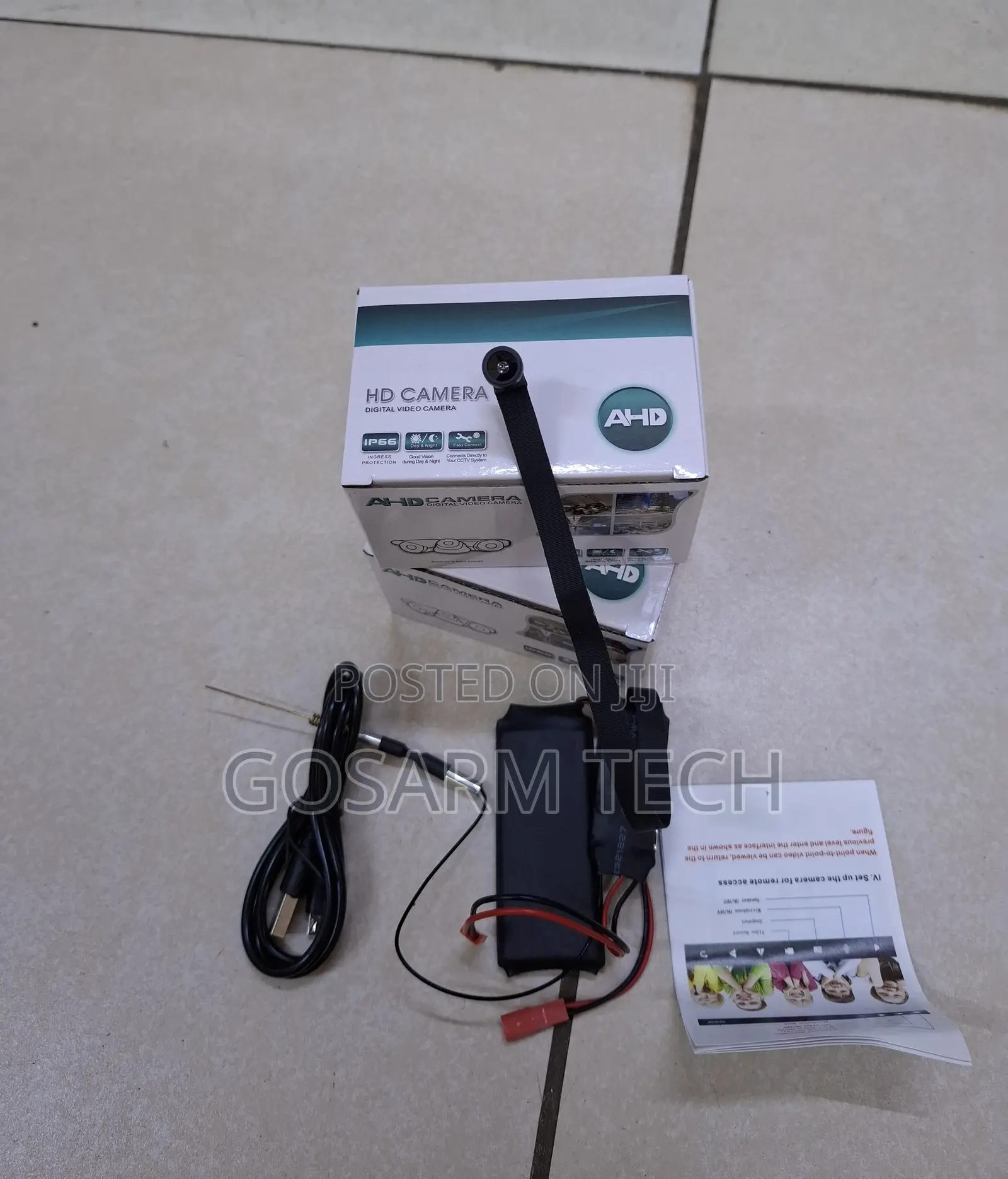 Portable 1080P WiFi Mini Camera – Indoor Security Spy Camera