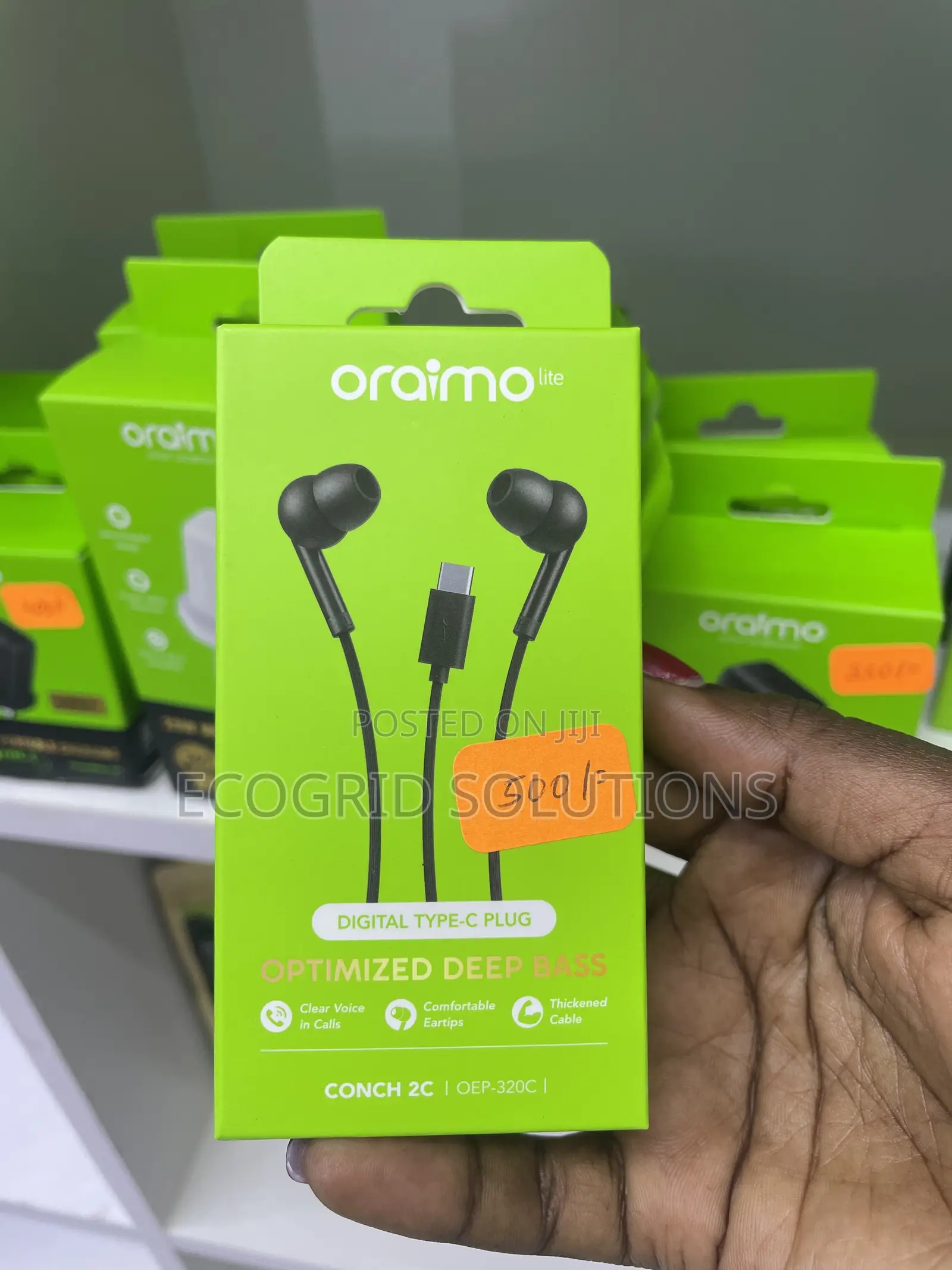 Oraimo Type C Earphones( Conch 2C)