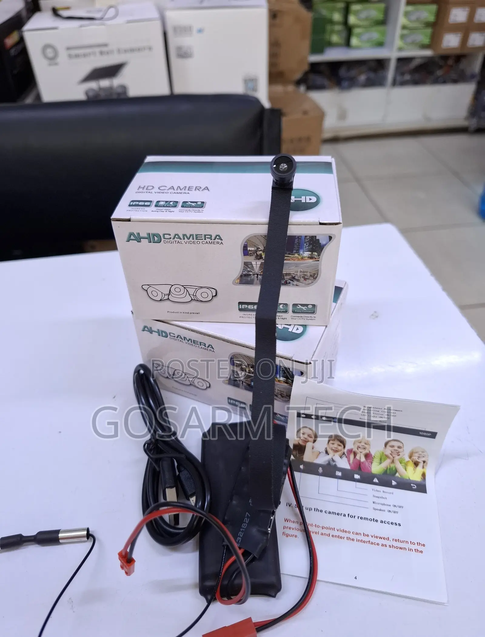 1080P WiFi Mini Camera – Compact Home Security Spy Camera