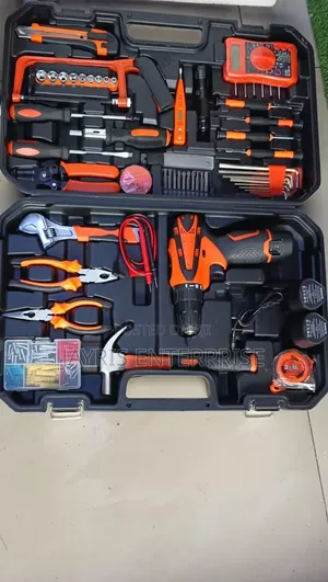 Cordless Rechargeable Drill Set