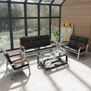 Modern Waiting Office Sofa-5 Seater