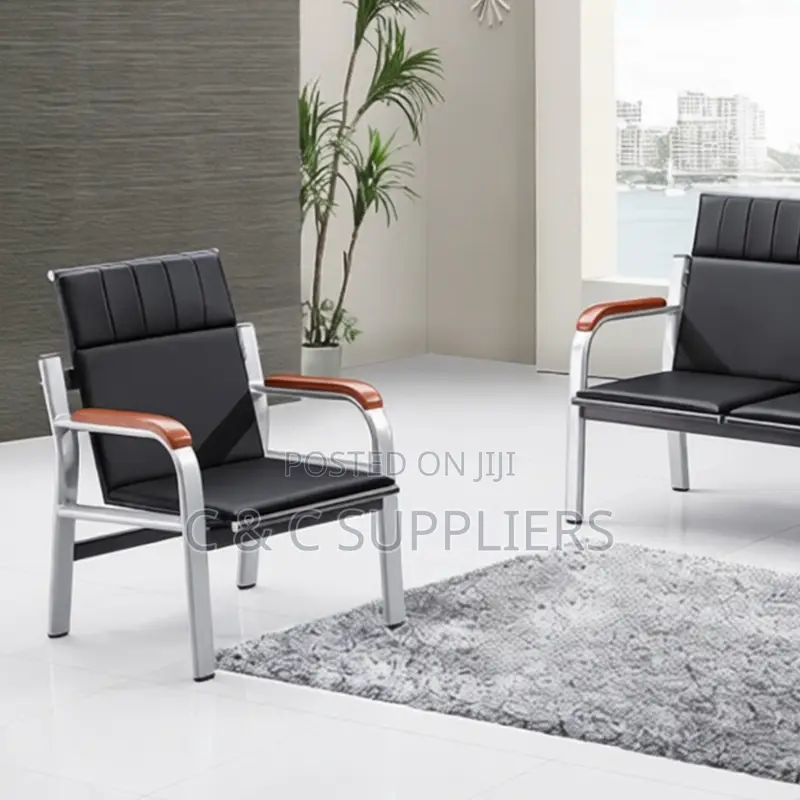 Modern Waiting Office Sofa-5 Seater