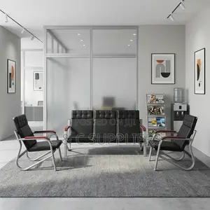 Modern Waiting Office Sofa-5 Seater