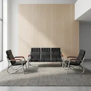 Modern Waiting Office Sofa-5 Seater