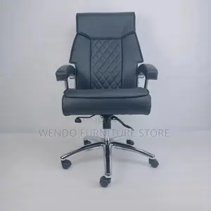 Office Chairs; Leather High Back Seniors Office Chairs
