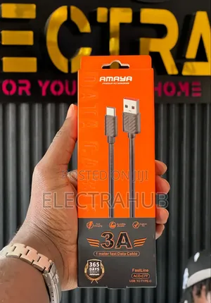 Amaya 3A USB Type C Cable Brand New Sealed