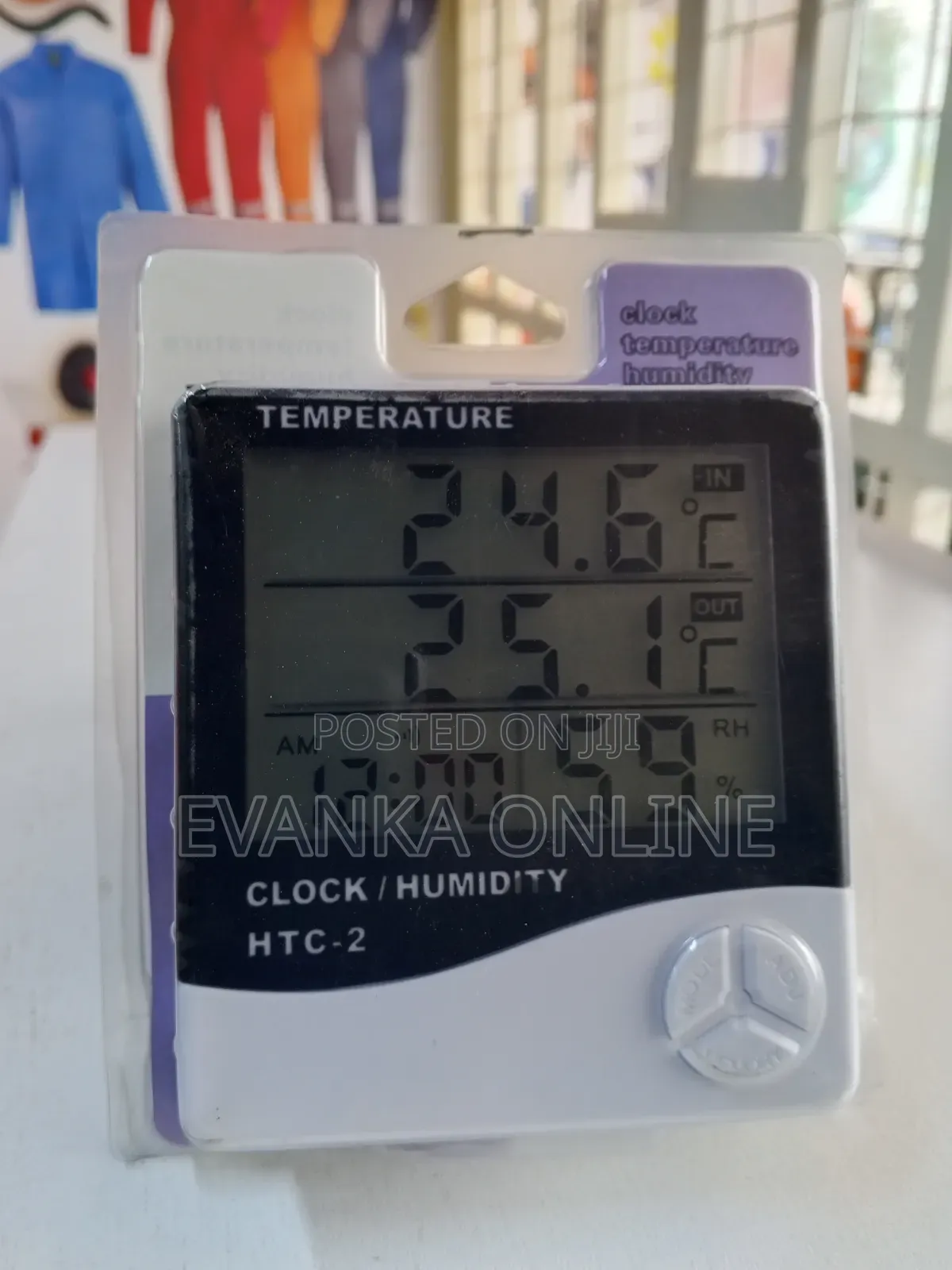 HTC-2 Digital Thermometer/Hygrometer/Clock