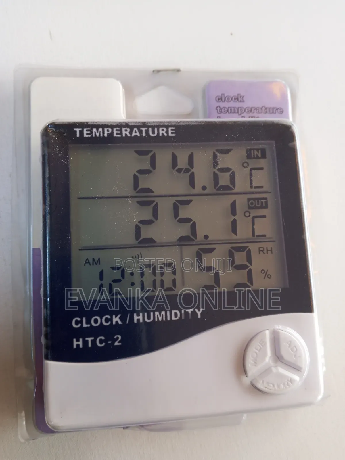 HTC-2 Digital Thermometer/Hygrometer/Clock