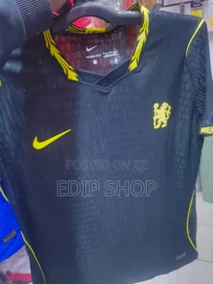 Black 2026/27 Chelsea Jersey. New Season Chelsea Jersey