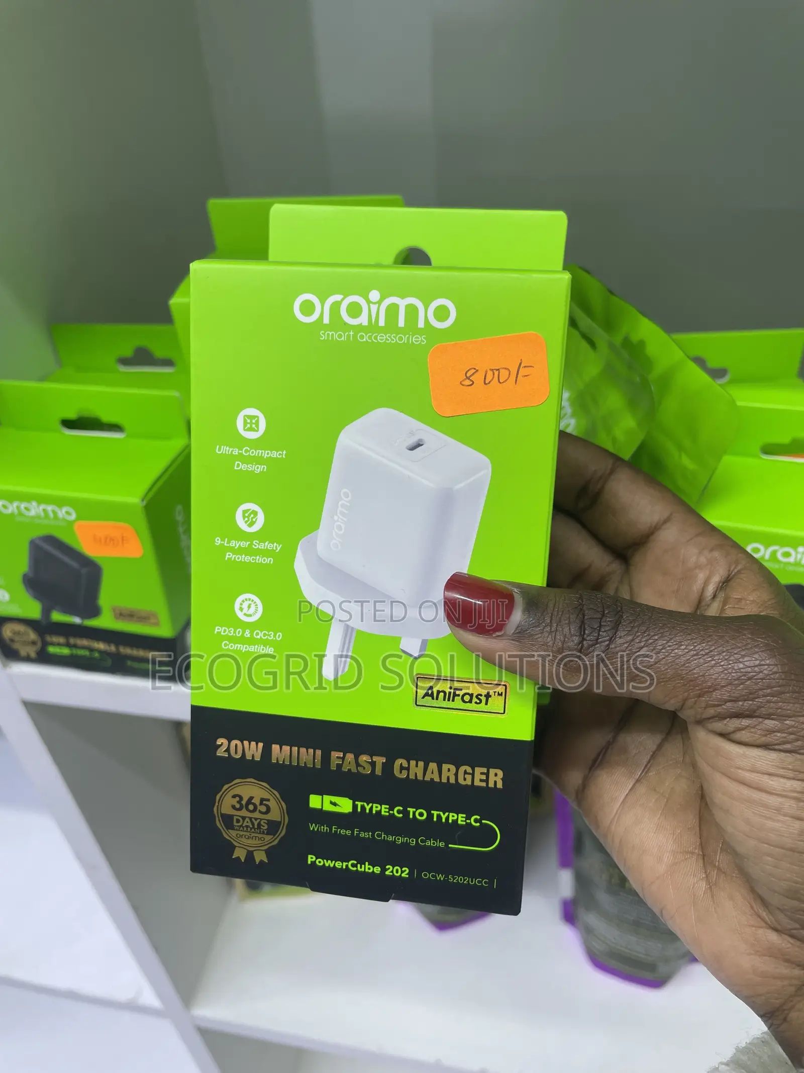 Oraimo Type C-C Charger