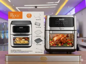 Roch 12L Digital Air Fryer With Grill – Touch Control Oil-Free Air
