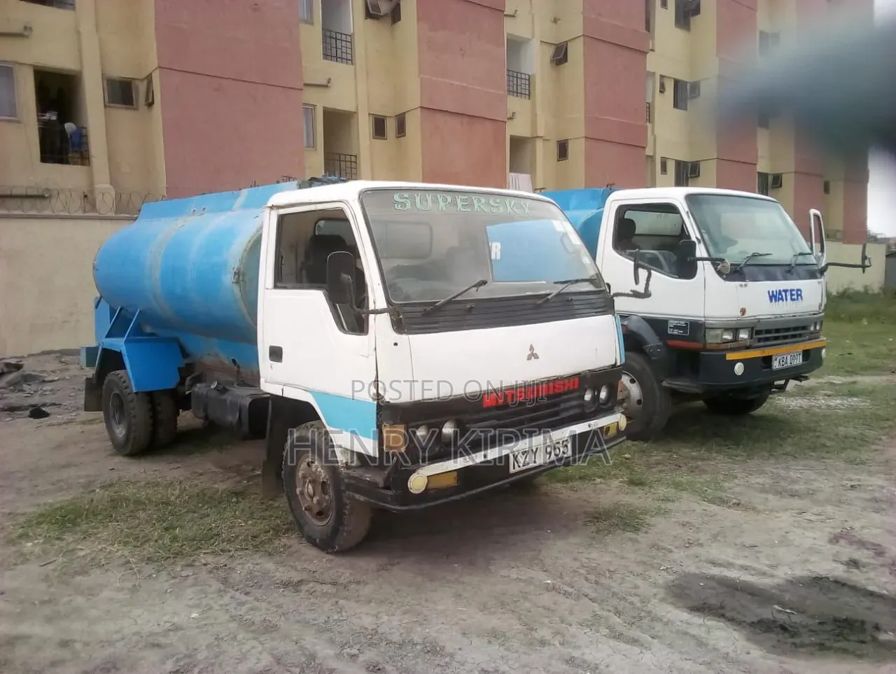 Mitsubishi Fuso Canter 1989 Blue