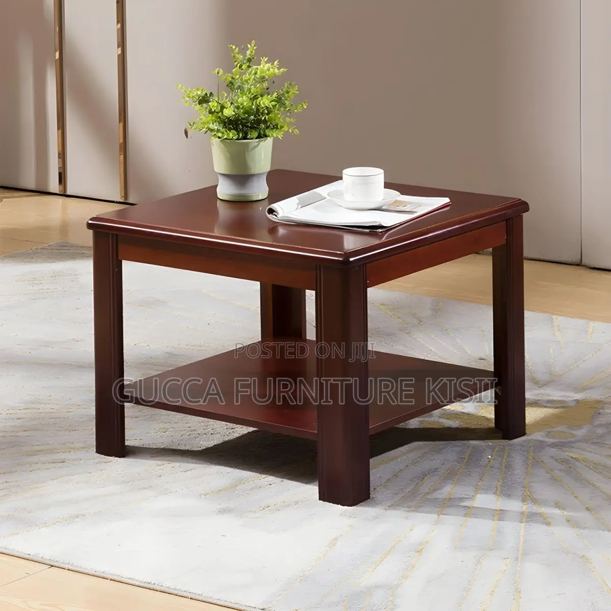 Coffee Table; Square Executive Coffee Table
