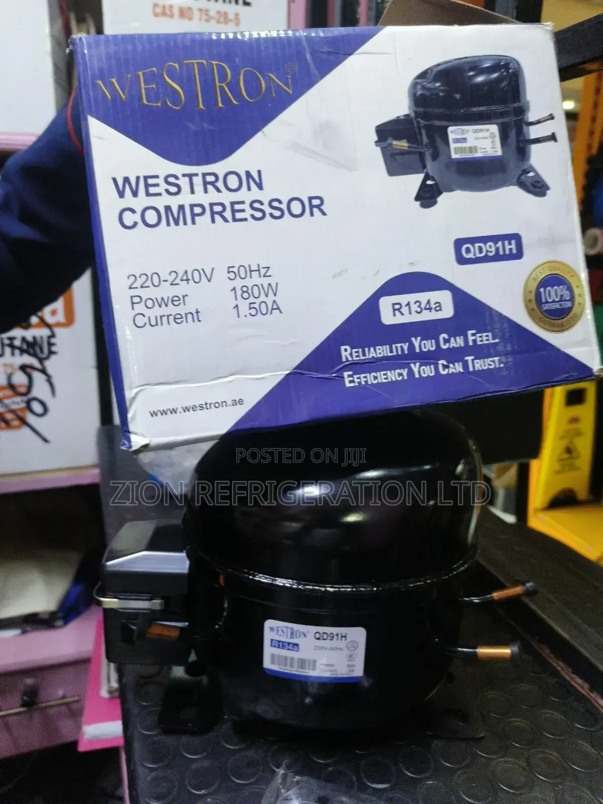R134a QD 91H 1/4 Compressors Available