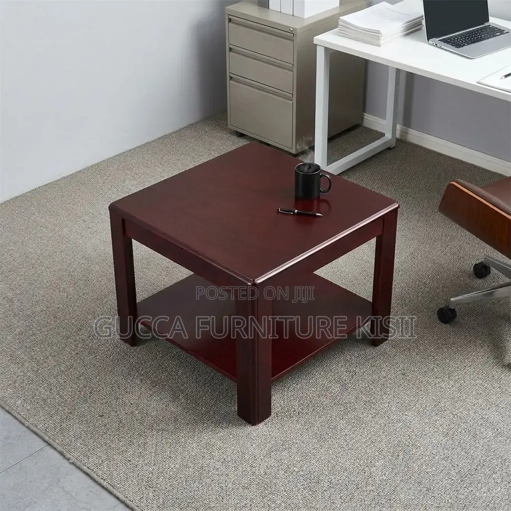 Coffee Table; Square Executive Coffee Table