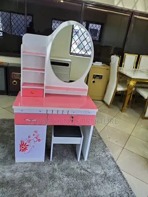 Pink Dressing Table Set