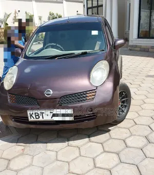 Nissan March 2008 Maroon