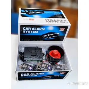 Universal Car Alarm System With Remote Siren