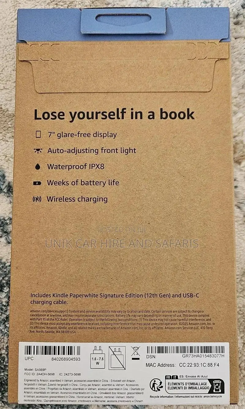 New Amazon Kindle Paperwhite 32 GB