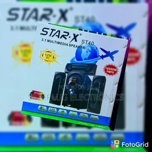 Star-X ST40 3.1 Home Theatre – Powerful Bass Multimedia Sound System