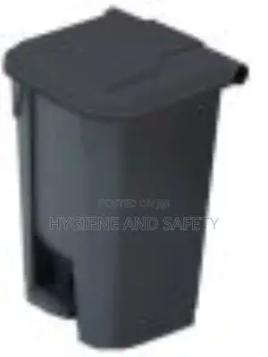 Pedal Bin - Black 80L