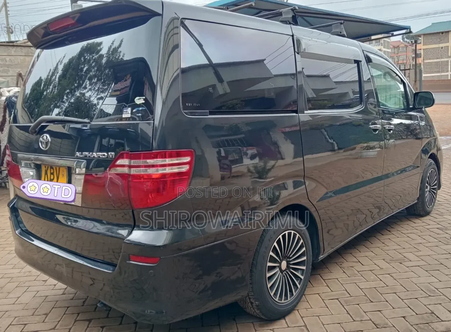 Toyota Alphard 2006 Black
