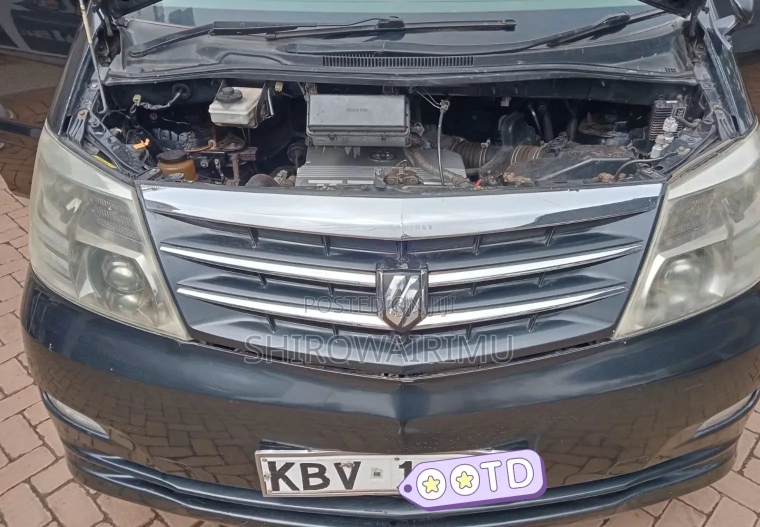 Toyota Alphard 2006 Black