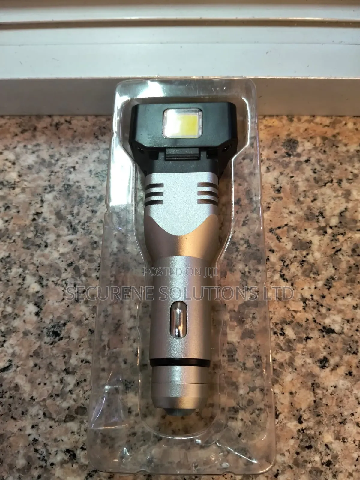 Car Rechargeable Flashlight, Model KXK-169 (Dual Front LEDs).
