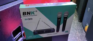 BNK BK901 2-Channel Wireless Microphone Set With Dual Handheld Mics