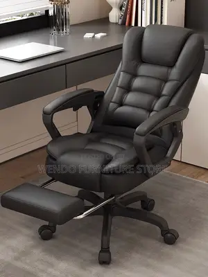 Office Chairs; Butterfly Backrest Office Leather Seat