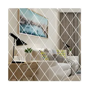 Diamond Shape Acrylic Mirrors 36pcs