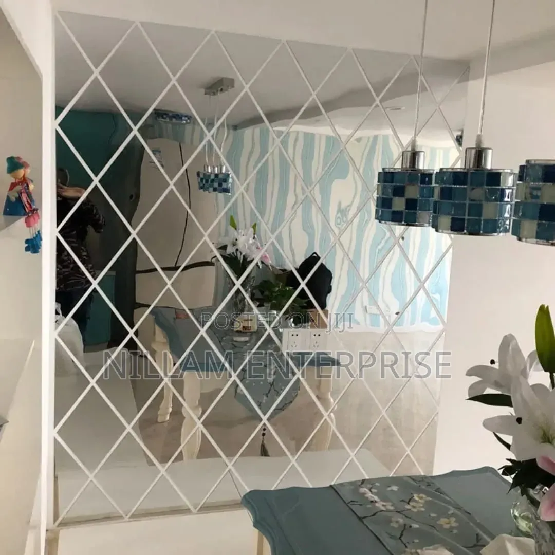 Diamond Shape Acrylic Mirrors 36pcs