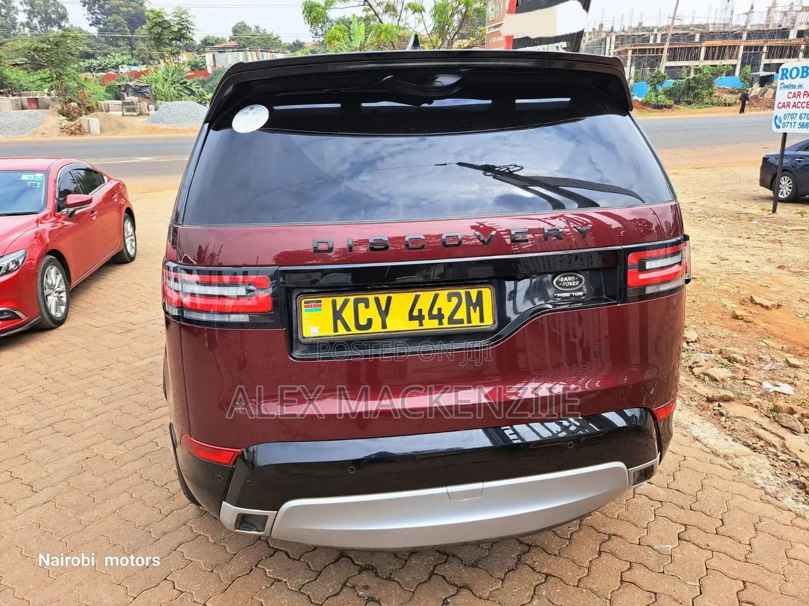 Land Rover Discovery 2017 Burgundy