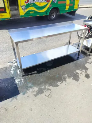 Six Feet Stainless Steel Working Table