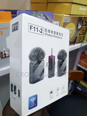 F11-2 3-in-1 Wireless Mic With Noise Reduction Technology