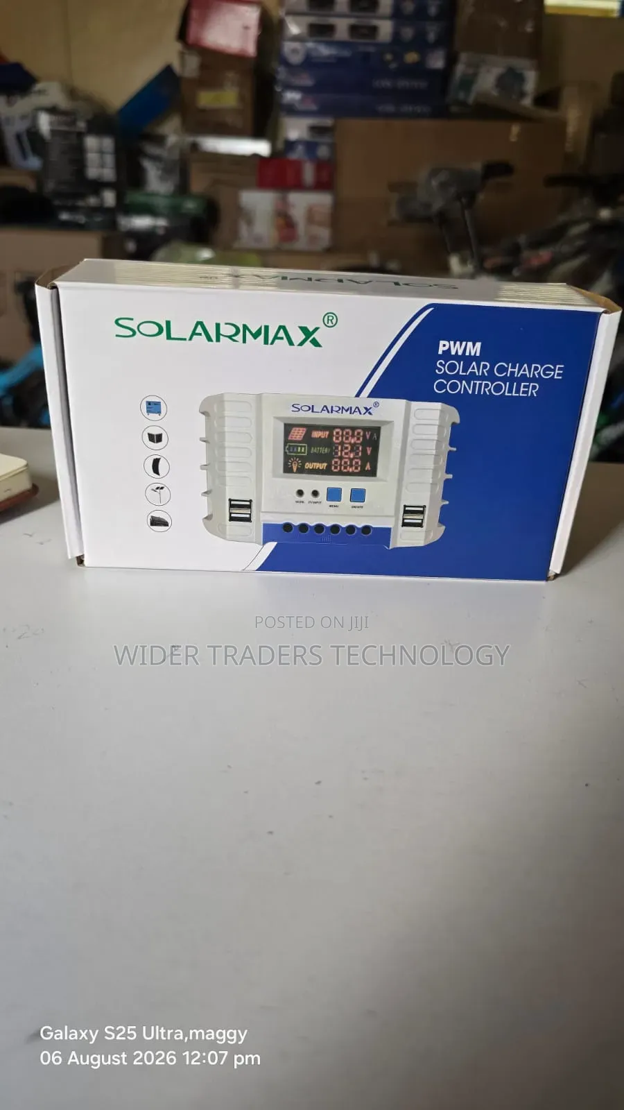 Solarmax PWM Solar Charge Controller 20A