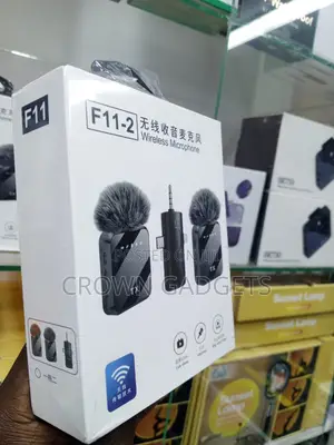 F11-2 Plug Play Wireless Microphone for Streaming Vlogs