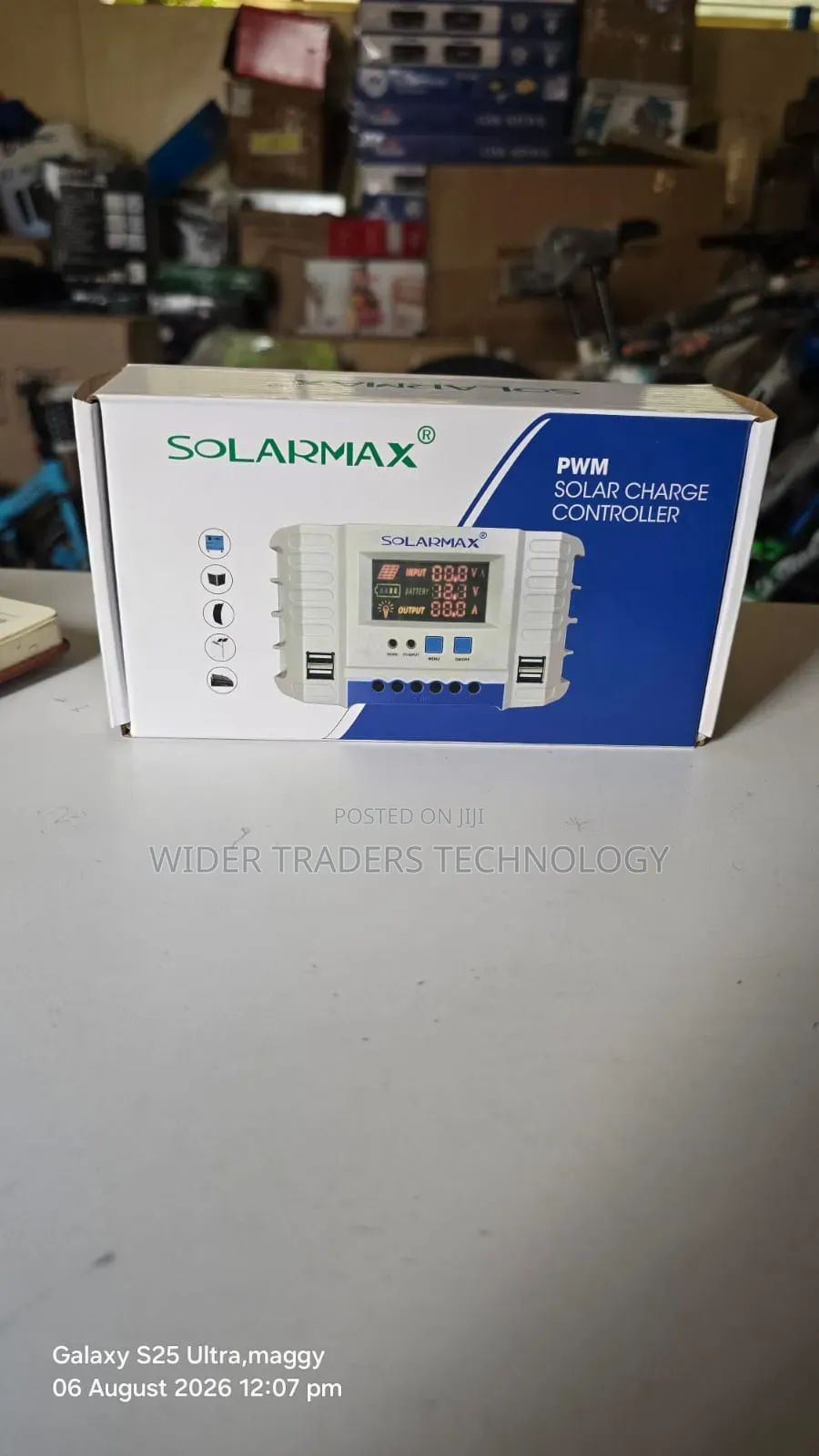 The Solarmax PWM Solar Charge Controller 40A